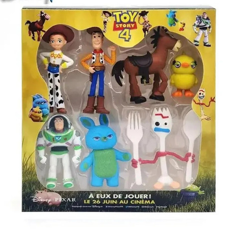 7pcs toy story action - 7pcs, 4