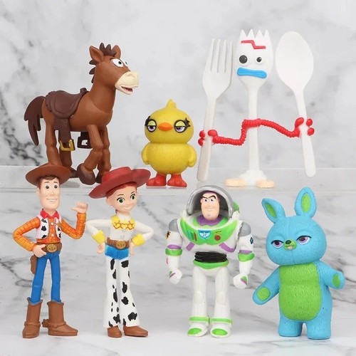7pcs toy story action - story,