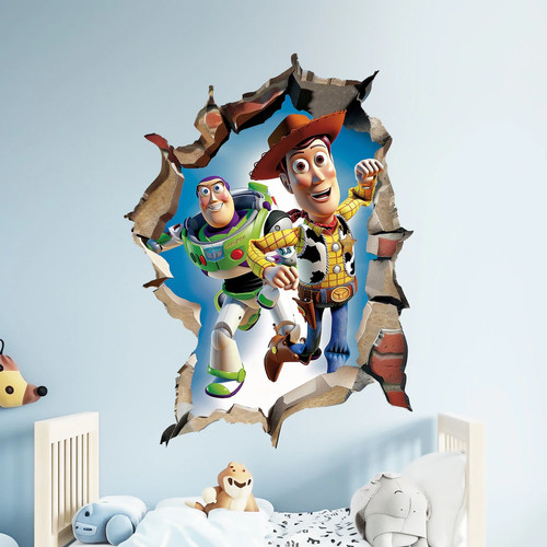 Buzz lightyear woody wall - buzz, &